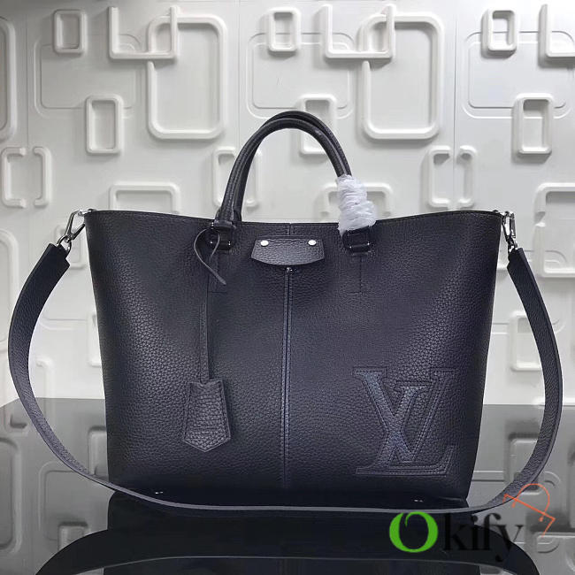 Louis Vuitton 44 Tote Handbag Black M54779  - 1