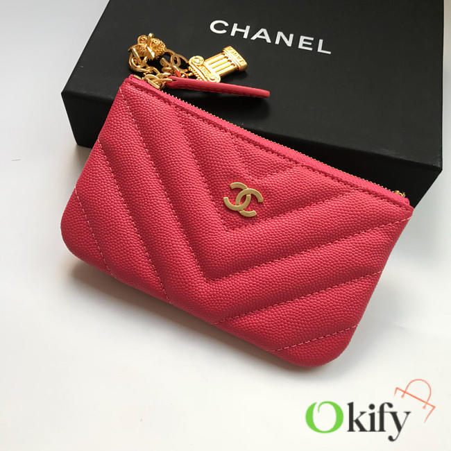 Bagsall Chanel Wallet 82365 red - 1