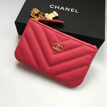 Bagsall Chanel Wallet 82365 red