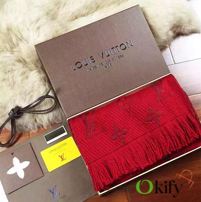Bagsall lv scarf Red  - 1
