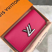 Louis Vuitton Twist Long Wallet Coquelicot 3781 19cm - 1