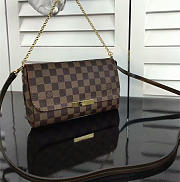 Okify Louis Vuitton Favorite MM Damier Bag 28x17x4cm - 1