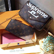 Louis Vuitton Supreme BagsAll  Monogram Canvas Wallet Clutch Bag 61276 - 1