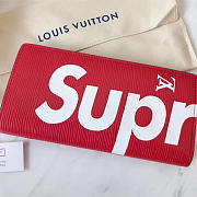  Louis Vuitton SUPREME Wallet BagsAll RED 3179 - 1