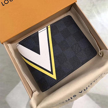 BagsAll Louis Vuitton Pocket WALLET White Yellow