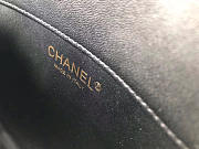 Chanel Flap Bag With Top Handle Black 21cm - 2