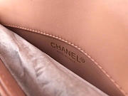 Chanel Flap Bag With Top Handle Pink 21cm - 6