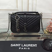 Bagsall Saint Laurent Female Bag 26608 Black Medium - 1