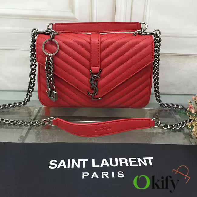 Bagsall Saint Laurent Female Bag 26608 red Medium - 1