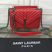 Bagsall Saint Laurent Female Bag 26608 red Medium - 1