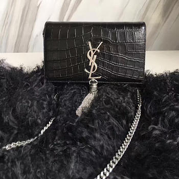 YSL Monogram Kate Bag With Leather Tassel BagsAll 4985