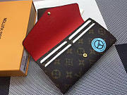Bagsall LV envelope wallet M62147 red - 6