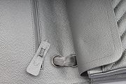 Chanel Classic Handbag Silver 25cm - 5