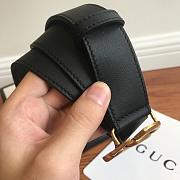 Gucci Original single classic belt black - 3