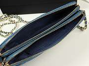 Chanel new chain bag 19 Dark Blue - 2