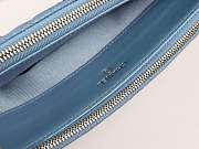 Chanel 2019 new chain bag blue 19cm - 2