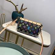 Bagsall LV Fashion exquisite handbag black - 1