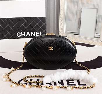 Bagsall Chanel Whole cowhide black