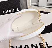Chanel Whole cowhide white 19.5cm - 6