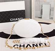 Chanel Whole cowhide white 19.5cm - 3