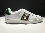 Bagsall Gucci Ace Studded Leather Sneaker - 1