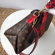 Bagsall LV new medium 35 tote handbag M43953 red - 6