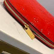 Bagsall Louis Vuitton Red Cosmetic Bag Embossed  - 6