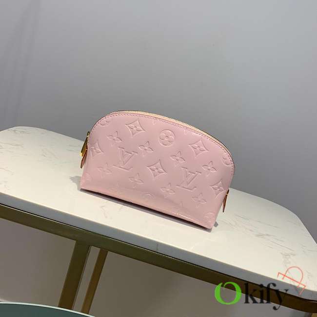 Bagsall lv Pink Cosmetic bag Embossed leather - 1
