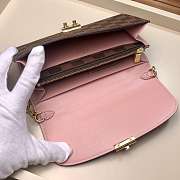 Bagsall LV CROISETTE Wallet Damier Canvas Pink - 2