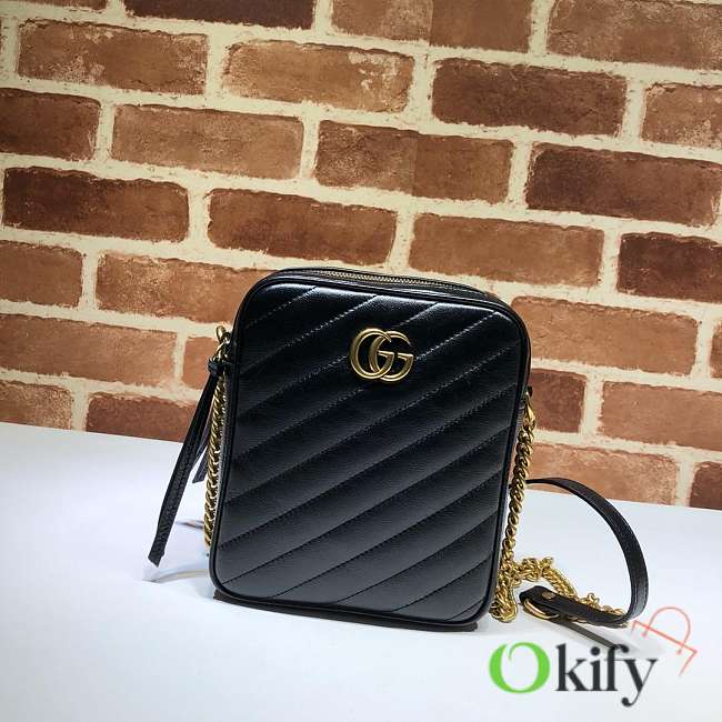 Gucci GG Marmont chain bag 18.5 Black - 1