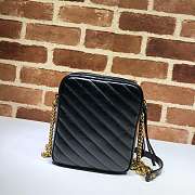 Gucci GG Marmont chain bag 18.5 Black - 3
