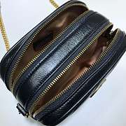 Gucci GG Marmont chain bag 18.5 Black - 5