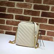 Gucci GG Marmont chain bag 18.5 White - 2