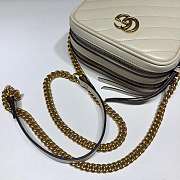 Gucci GG Marmont chain bag 18.5 White - 6