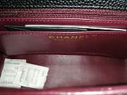 Chanel Flap Bag black caviar gold hardware 17cm - 5