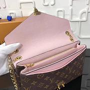 LV Monogram Chain bag M41200 pink 26cm - 5