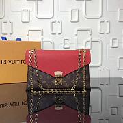 LV Monogram Chain bag M41200 red 26cm - 1