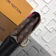 LV Monogram Chain bag M41200 red 26cm - 6