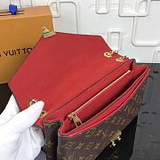 LV Monogram Chain bag M41200 red 26cm - 5