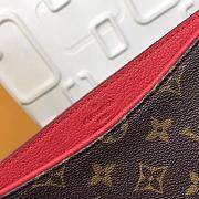 LV Monogram Chain bag M41200 red 26cm - 3