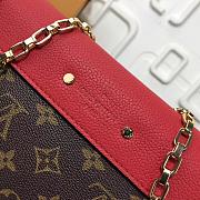 LV Monogram Chain bag M41200 red 26cm - 2