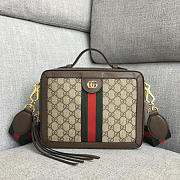 Gucci Ophidia Canvas Shoulder Bag 25cm - 1