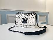 LV Twist chain bag black and white 23cm - 1
