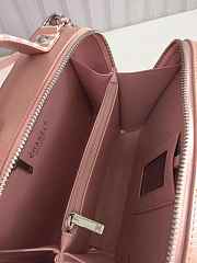 Chanel Vanity Case Pink grained caldskin leather 21cm - 2