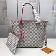 Louis Vuitton Neverfull BagsAll MM Damier pink 3767 32cm - 1