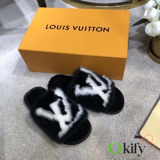 Bagsall LV slippers Black 306 - 1