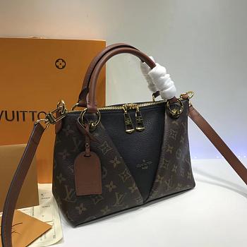 Louis Vuitton V Tote BB 27 Black M43976 