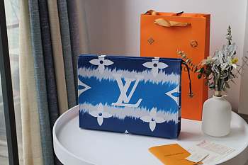 Bagsall Louis Vuitton New Clutch Bag Blue