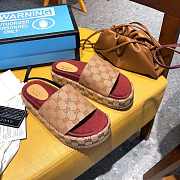 Bagsall Angelina Gucci Platform Sandals 5cm 6584 - 1