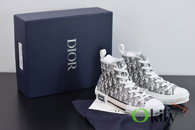 Okify Dior High Oblique Sneakers - 1